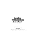 How to Draw 1000 Cute and Easy Cartoon People