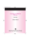 Concepts of Modern Physics - Sample #1