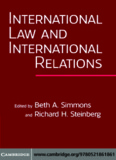 International Law and International Relations