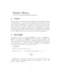 Number Theory - Art of Problem Solving (AoPS)
