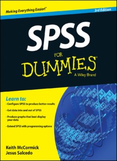 SPSS Statistics For Dummies, 3rd Edition