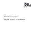 Russian in Contrast. Grammar