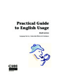 Practical Guide to English Usage