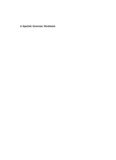 A Spanish Grammar Workbook