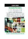 Black & Decker The Complete Photo Guide to Home Decorating Projects  DIY Projects to Transform Walls, Windows, Furniture, Floors & More (Black & Decker Complete Photo Guide)
