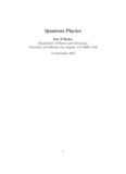 Quantum Physics - Department of Physics and Astronomy