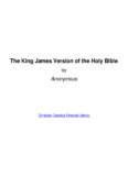The King James Version of the Holy Bible