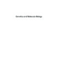Genetics and Molecular Biology - JHU - Biology - Dr. Robert Schleif