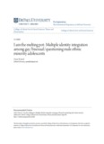 Multiple identity integration among gay/bisexual/questioning male ethnic minority adolescents